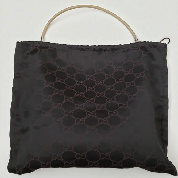 GUCCI Beige Brown Tan Leather Shoulder Bag - Picture 2 of 14